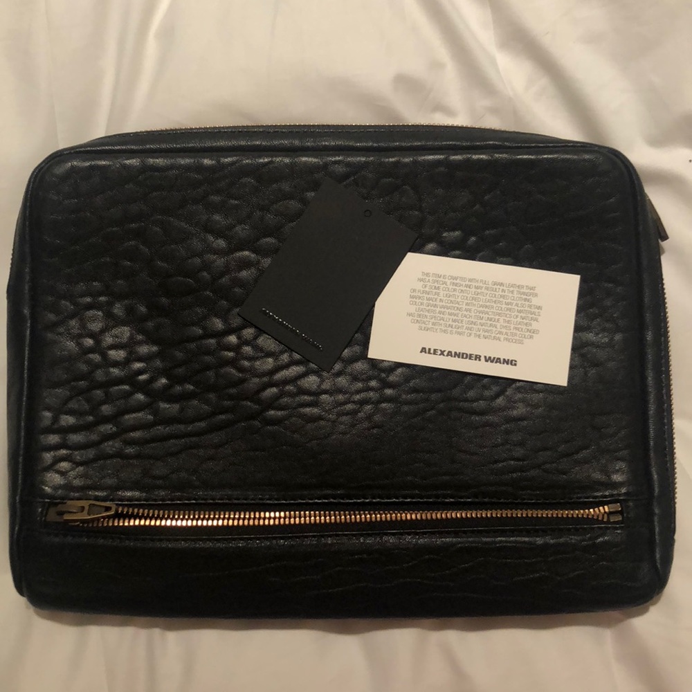 Alexander Wang Leather Large Clutch (Never Used)
